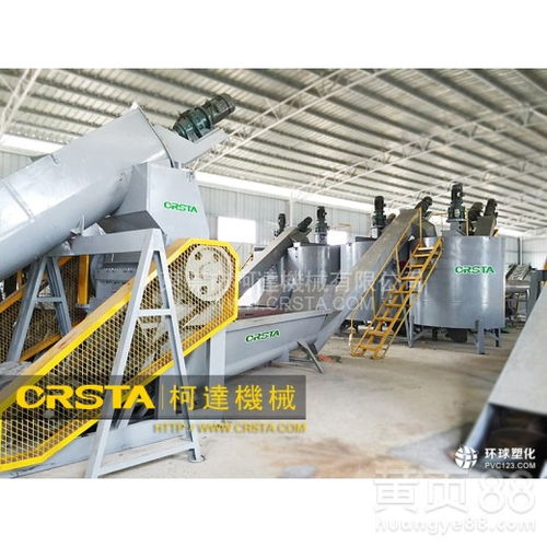 【廠供pet瓶破碎清洗設備、pet片材破碎清洗線】- 